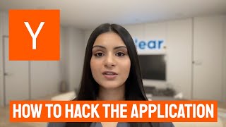 How to hack the YC application [startups]