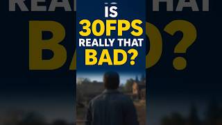 Gamers HATE this… but is 30FPS really unplayable? 👀 #gaming #fps #NoRTXGamer #shorts
