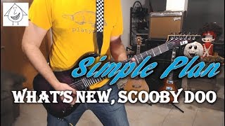 Video thumbnail of "Simple Plan - What's New, Scooby Doo Theme Song - Guitar Cover (Tab in description!)"