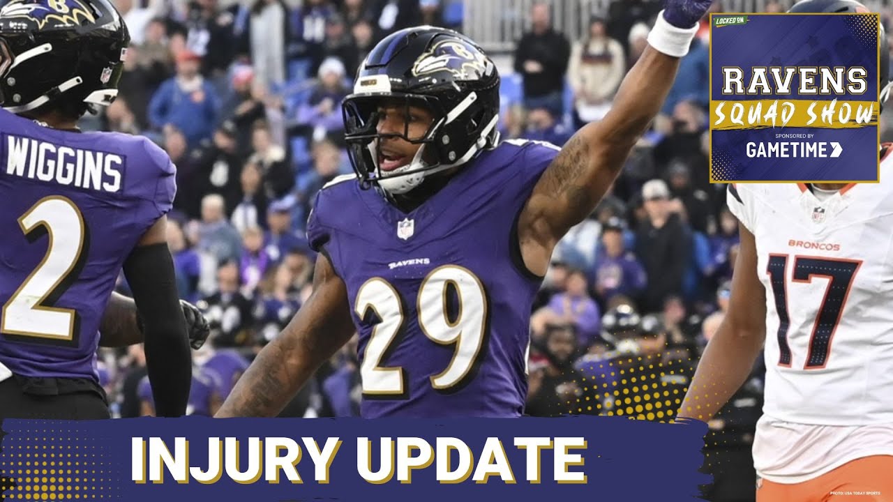 RAVENS SQUAD SHOW: Ar’Darius Washington INJURY update REVEALED