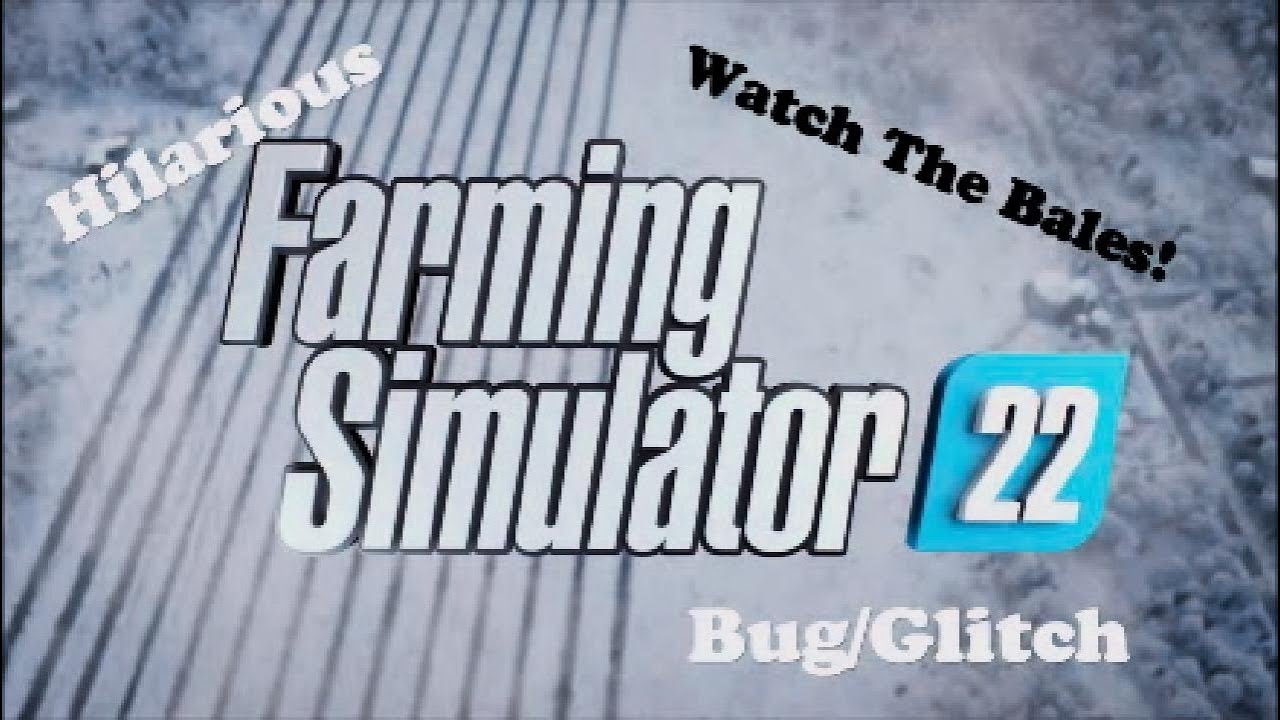 Farming Simulator 22 | Hilarious Glitch/Bug | PS5 Gameplay 4K