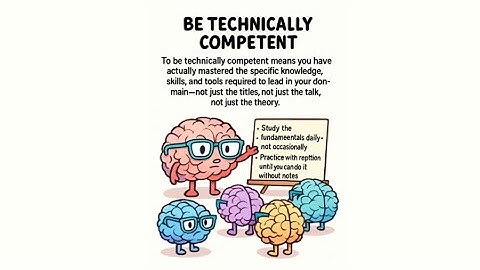 Morning Mental Workout: Be Technically Competent ~ Dr. Donna Thomas-Rodgers