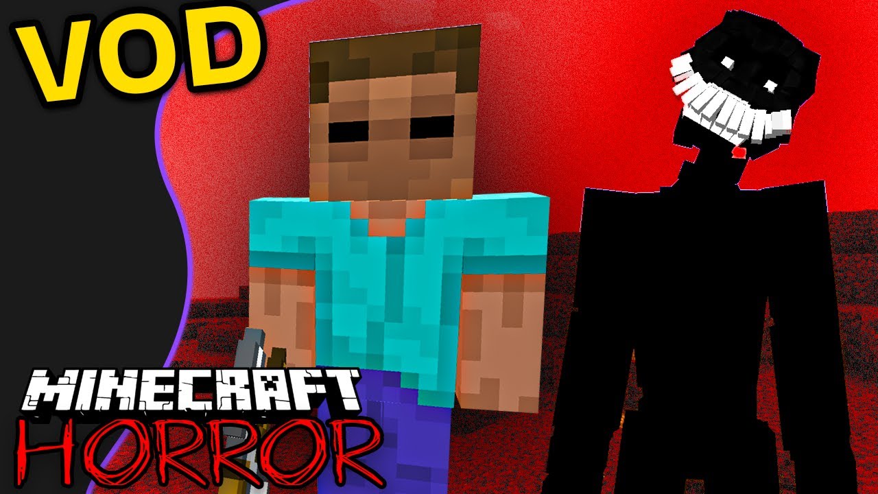 Minecraft, but we added WAY too many horror mods - VOD