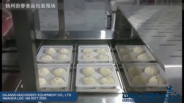 Bakery Packaging | Intelligence Assembly Line at Yechun Taste | Automatic MAP Tray Sealer | DL-410K