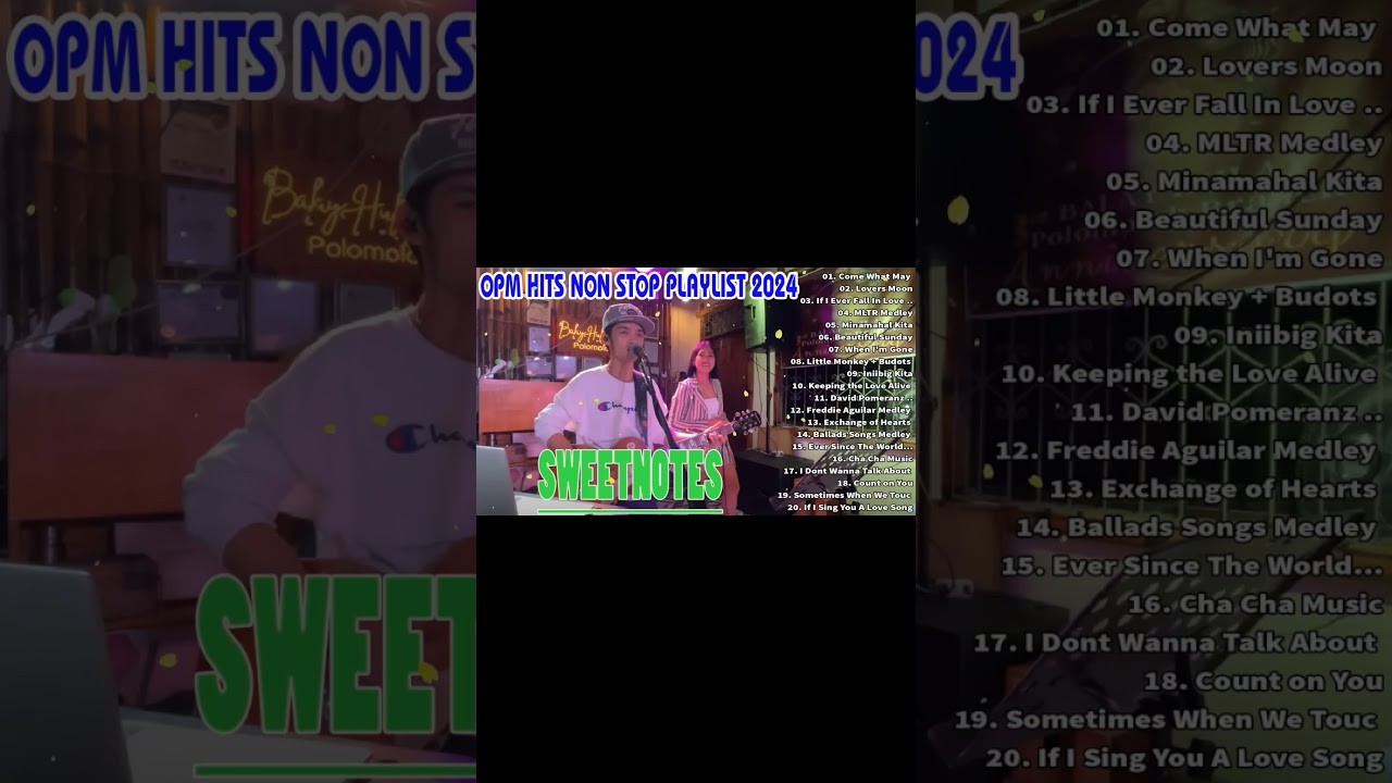 Sweetnotes Nonstop Playlist 2024😍Best of OPM Love Songs 2024🧧OPM Love Songs 2024🧧Sweetnotes Playlist