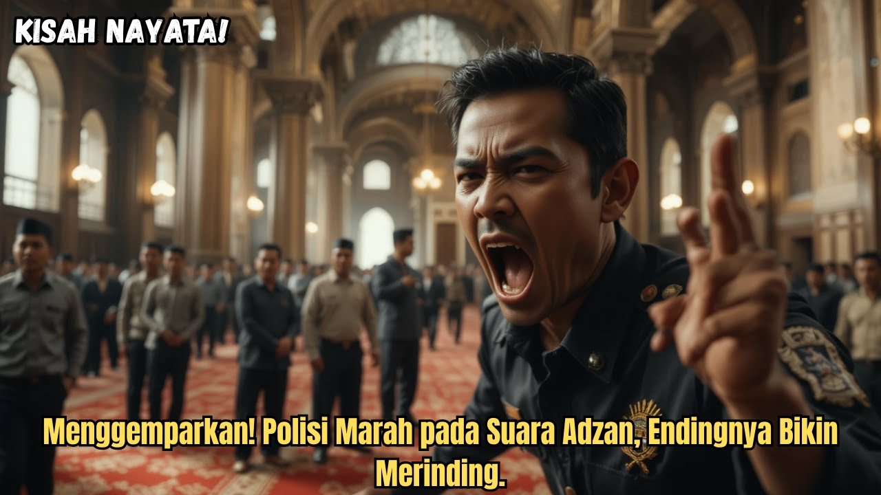 VIRAL! Amarah Polisi pada Suara Adzan Berakhir dengan Kejutan yang Menggetarkan Hati