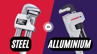 Aluminum vs Steel Pipe Wrenches 🔧| Which One Is Best for Your Projects?