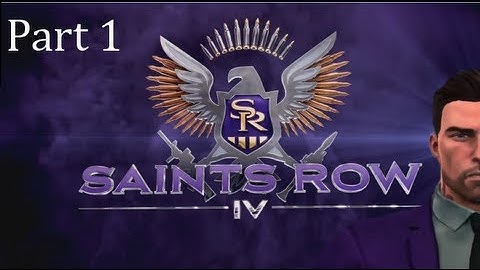 Saints Row 4 Playthrough - Part 1 - Alien Scumbag!
