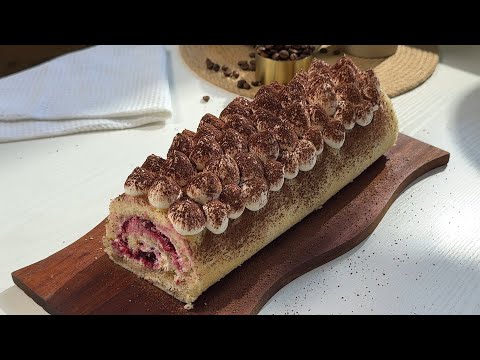 Olchali judayam Mayingina Tiramisu rulet / Нежнейший Рулет Тирамису с вишней
