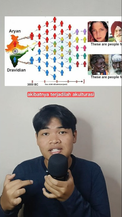 KENAPA ORANG INDIA BERKULIT HITAM?#india#faktaunik #sejarah