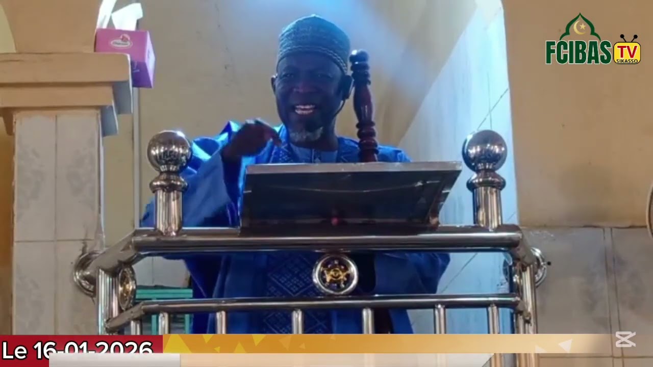KUTUBA IMAM CHOUAÏBOU SANOGO DU 16-01-2026 