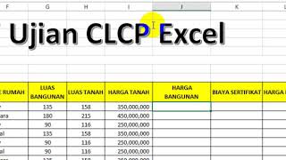 Contoh soal excel uji kompetensi clcp dan pembahasan - buat
temen-temen semua, pengajar, guru instruktur di lembaga komputer atau
kursus yang ingin mengi...