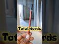 Pencil vs Words Challenge #scienceexperiment #vairl #pencilchallenge #writingtips