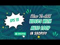 Ep 13 How To Add Videos With Auto Loop In Shopify