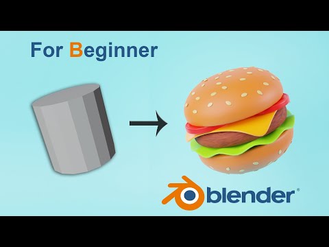 Учебник для начинающих Blender 3D: Бургер