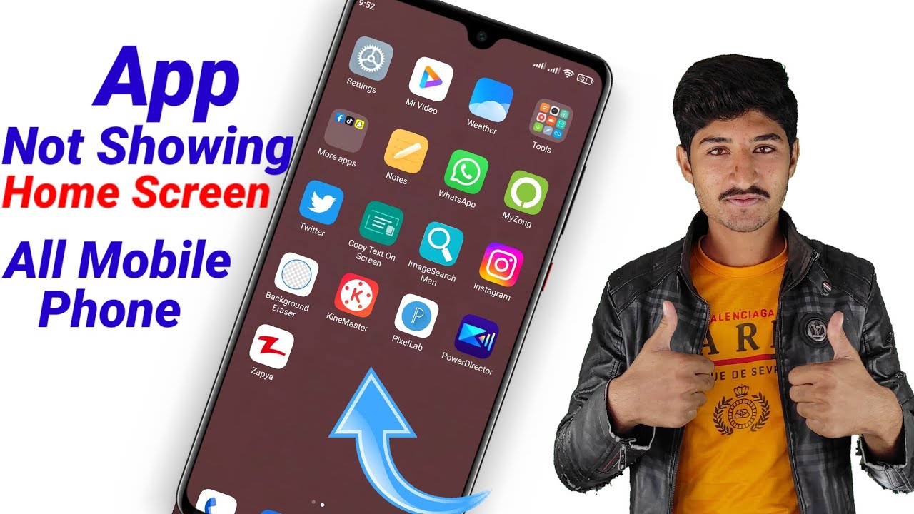 Installed Apps Not Showing On Home Screen YouTube
