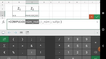 Tutorial Excel 365 - Operaciones con números complejos 1