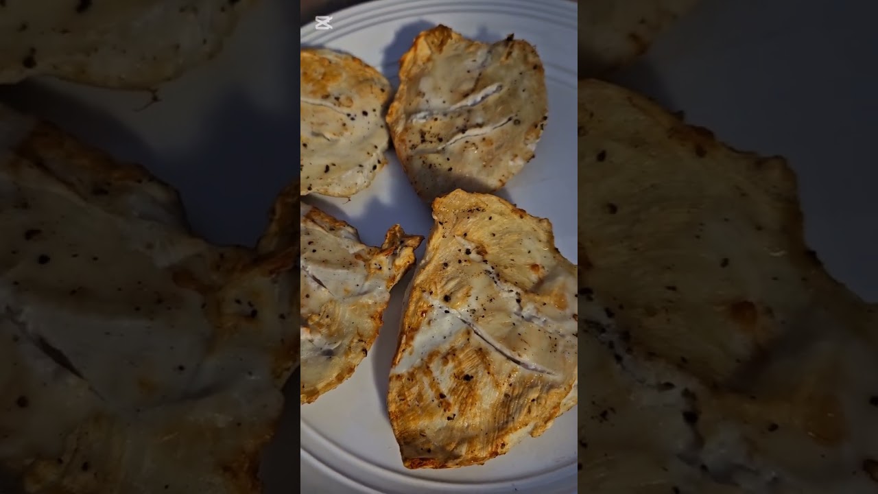 Easy, simple delicious Air fry chicken breast with potatoes #mommybingchannel 