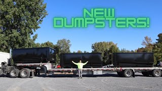WE ARE GROWING | Dumpster Delivery Day! by Lake Champlain Sanitation 2,738 views 1 year ago 9 minutes, 59 seconds