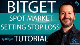 BITGET - HOW TO SET A STOP LOSS - SPOT MARKET - TUTORIAL - STEP BY STEP screenshot 3