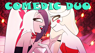 Charlie and Vaggie being a comedic duo (Hazbin Hotel 2x6)