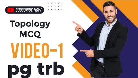 Topology one marks/mcq/pg trb