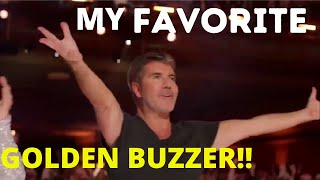 SIMON'S  best GOLDEN BUZZER! So Emotional see what his favorite