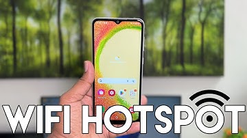 How to Set Up Mobile Hotspot on Samsung Galaxy A04 - Create WiFi Hotspot