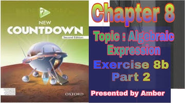 Countdown Mathematics 2nd Edition  || Grade 7th || Part: 2  Chapter  8  || Exercise  8b.