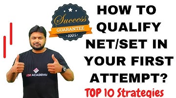 How to Qualify NET/SET Exam in Your First Attempt ? #ugcnet   #tsset    #apset