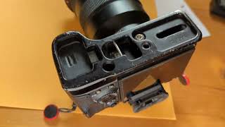 Really Right Stuff (RRS) baseplate not secure on Sony A7Riii