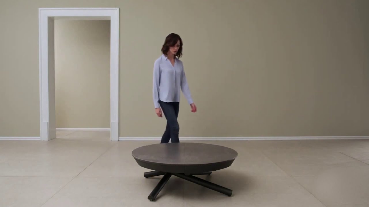 Table basse ronde relevable & extensible AT040 livré à FREJUS