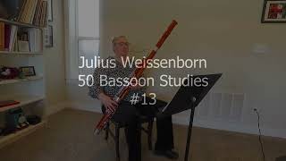 Juluis Weissenborn Bassoon Studies #13