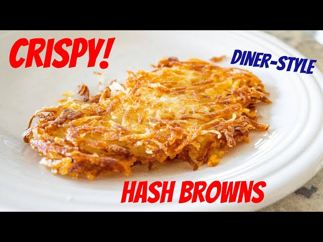How to Make Hash Browns - Diner Style Restaurant Hashbrown Recipe 