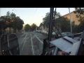 PRAGUE, tram line 10 in driver cab. KOKO verze