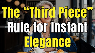 The “Third Piece” Rule That Instantly Adds Elegance