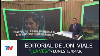 EDITORIAL DE JONI VIALE: "MANUAL PARA FABRICAR UN MOUNSTRUO AMABLE" I ¿La Ves?, 13/4/26