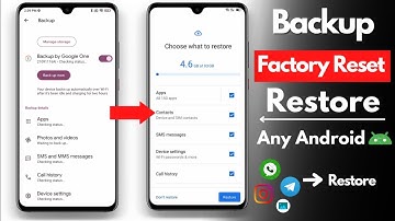How to Complete Data Backup, Factory Reset & Restore Backup in any Android Phone in Hindi 2023