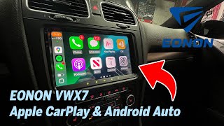 Eonon VWX7 Caplay and Android Auto for Volkswagens