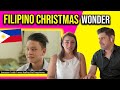 Foreigners CRY to FILIPINO CHRISTMAS Surprise!