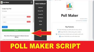 🔴 Live Demo: Fast AdSense Approval Poll Maker Script - A Complete Guide to Features, Setup