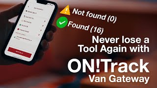 Never Lose a Tool Again: Hilti ON!Track Van Gateway Revolutionises Tracking!