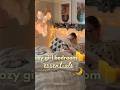 cozy girls bedroom #bedroom #cozy #trending #shorts #viral #essentials #meeshofinds #ytshorts