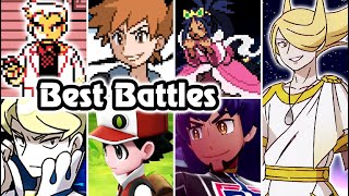 Pokémon Game : Evolution of BEST Pokémon Battles ⁴ᴷ (1996 - 2022)