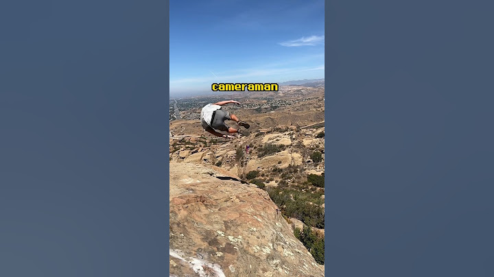 FALLING OFF A CLIFF