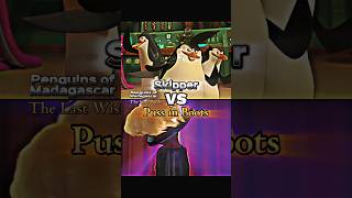 Puss in Boots Vs Skipper #meme #edit #dreamworks #thelastwish #penguinsofmadagascar