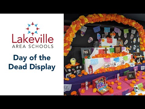 Day of the Dead Display at Kenwood Trail Middle School