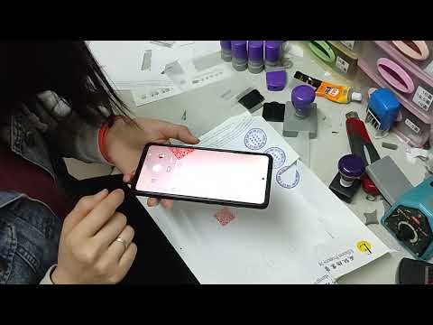 用QR-code 造原子印章，清淅高效率，手機掃描即入連結，無限次補充印章油墨