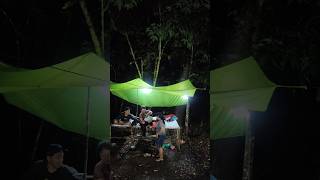 pjanderas#campingdihutan#rainstorm#campingwithheavyrain#campingwithrainstorm#soundofheavyrain