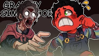 ZOMBIE GRANNY'S REVENGE! | Granny Simulator *NEW* Mode (w/ H2O Delirious) screenshot 5